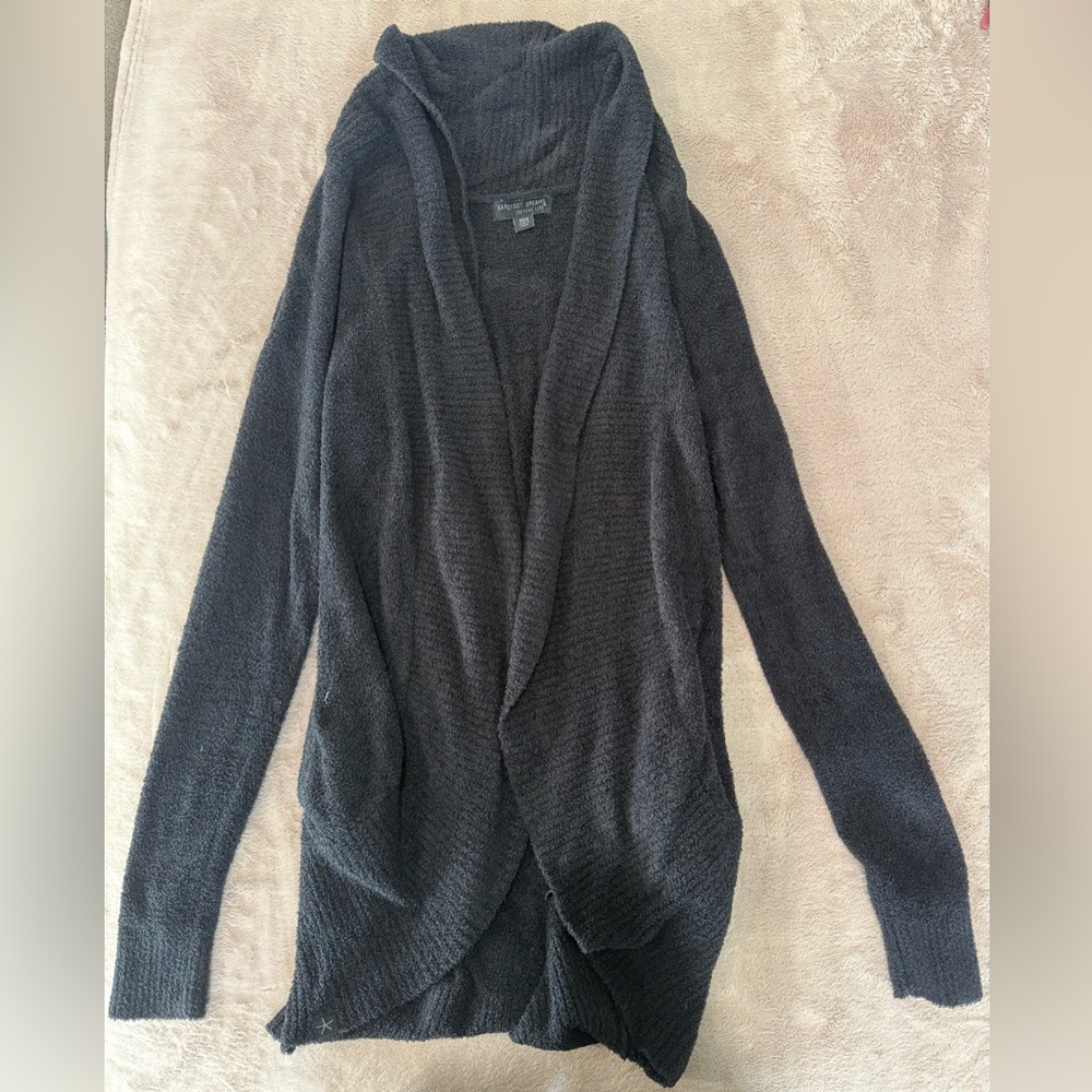 Barefoot Dreams Black Cardigan